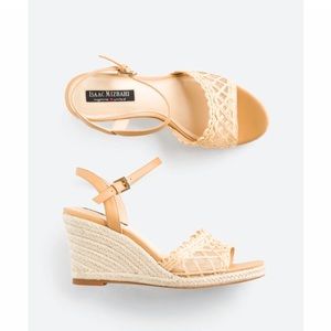 Meghan Raffia Espadrille Wedge